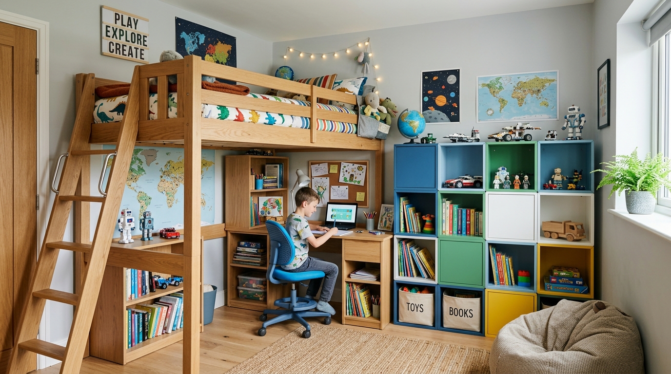 découvrez des idées déco tendance et fonctionnelles pour aménager la chambre d'un garçon de 7 ans, alliant style, confort et praticité pour un espace adapté à ses besoins.