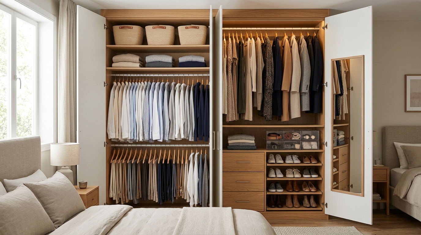 découvrez des idées pratiques pour aménager un placard dans la chambre : optimisez l’espace, organisez vos vêtements et créez un rangement fonctionnel.