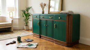 Meuble art déco repeint : astuces pour redonner vie à un classique