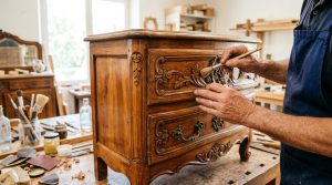 Aerogommage meuble merisier : techniques et avantages pour restaurer votre mobilier
