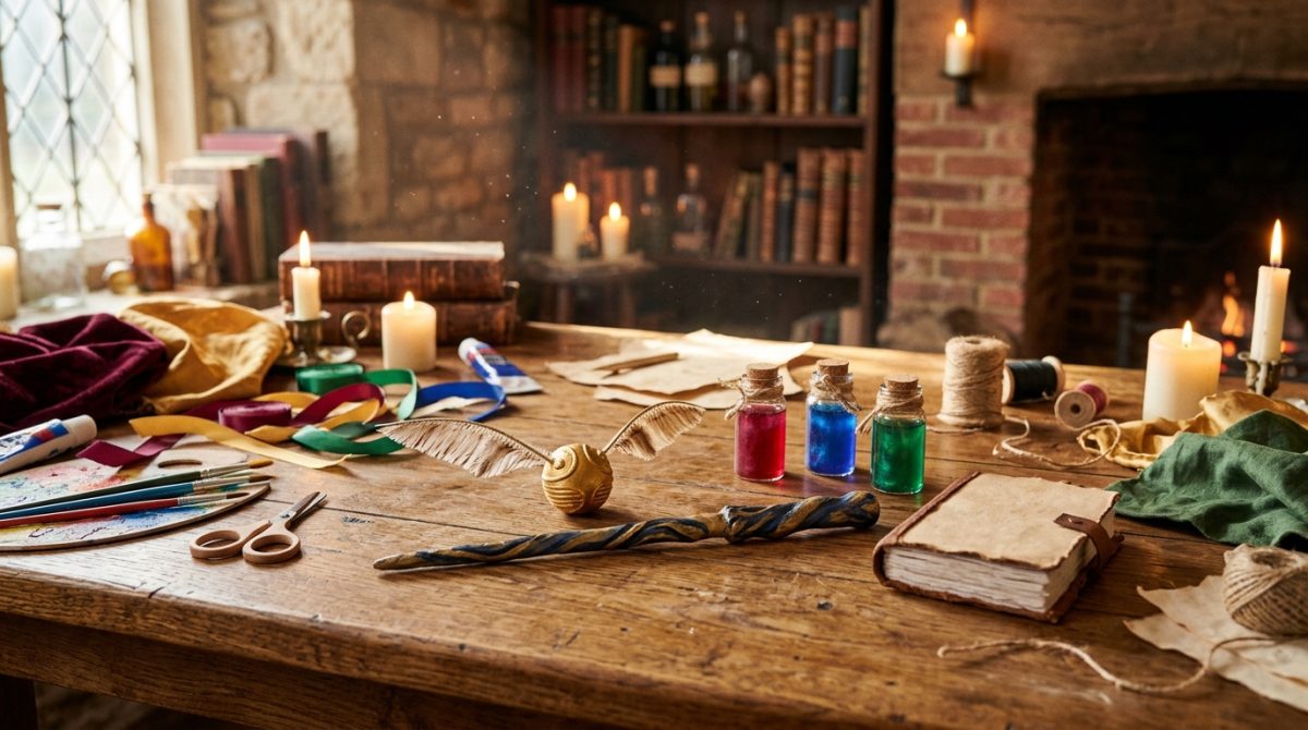 Bricolage harry potter facile : idées simples pour créer votre univers magique