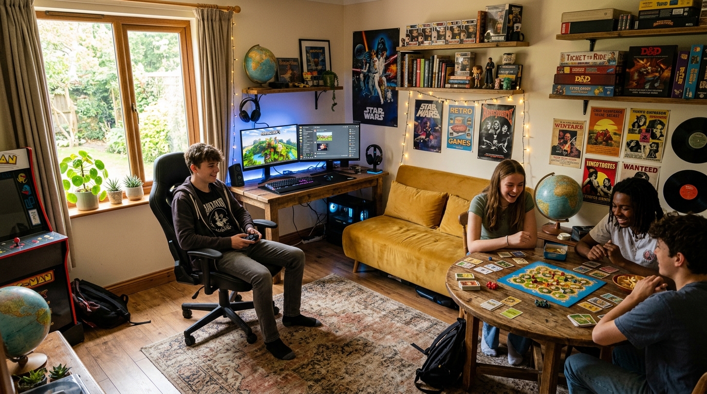 découvrez des idées déco pour aménager une salle de jeux ado à son image : couleurs, mobilier, éclairage et astuces pour créer un espace pratique et convivial.