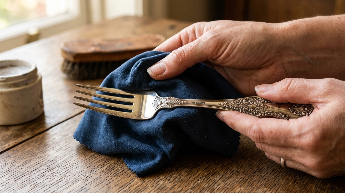 découvrez comment nettoyer efficacement vos couverts en argent à la maison avec des astuces simples pour leur redonner éclat et brillance.