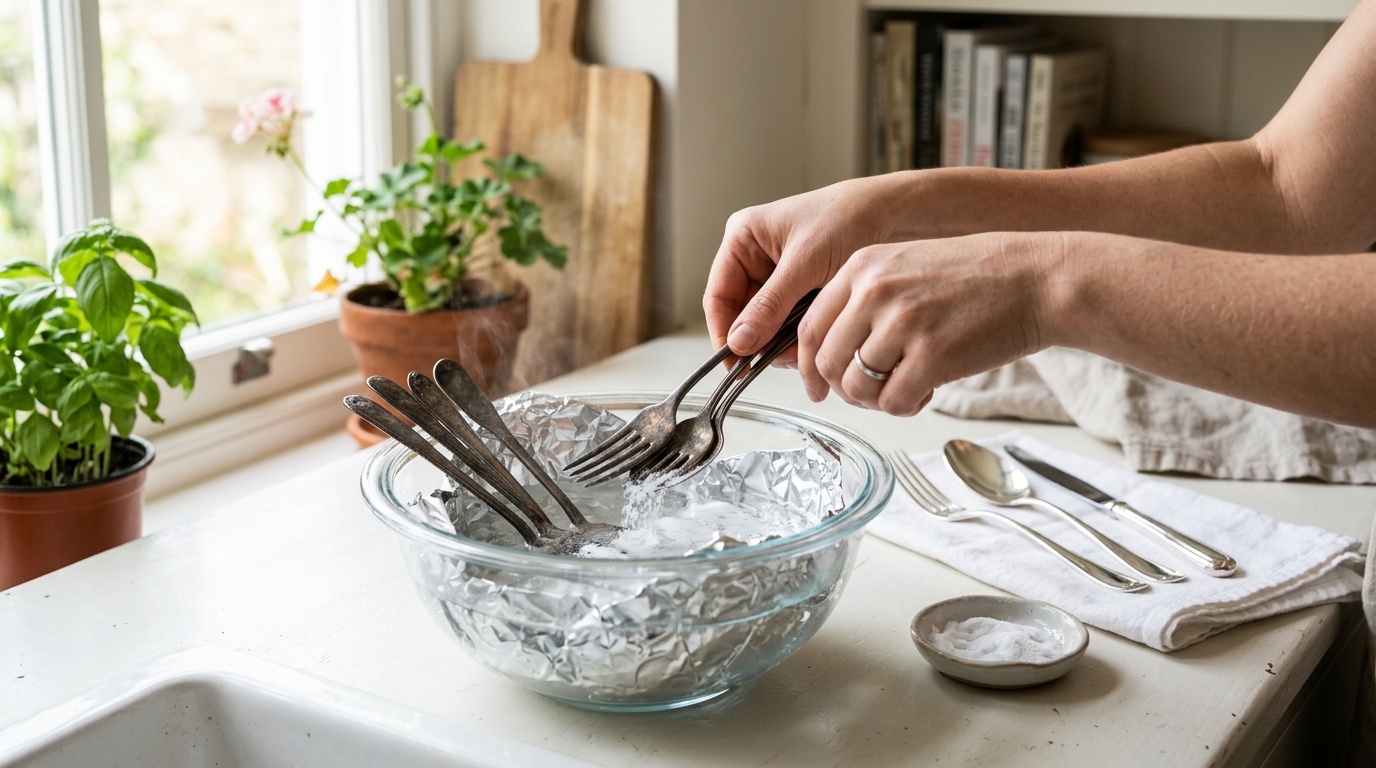 découvrez des méthodes simples et efficaces pour nettoyer vos couverts en argent à la maison, leur redonner de l’éclat et éviter de les abîmer.