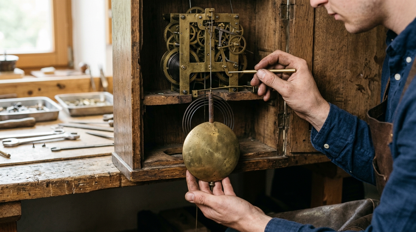 découvrez comment réparer une horloge comtoise étape par étape : outils utiles, vérifications essentielles et conseils pratiques pour débuter.