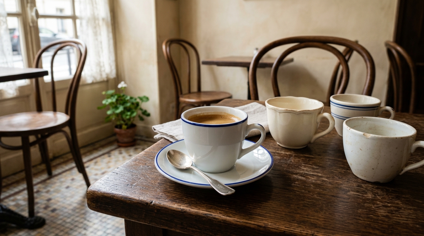 découvrez comment choisir une tasse à café bistrot vintage : matières, formes et détails pour créer une déco authentique et pleine de charme.